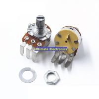 2pcs Potentiometer 148 type with switch B500K B5K B50K lamp dimming switch Speed potentiometer Bent feet