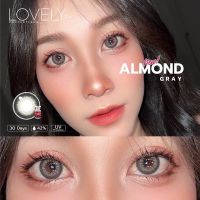 almond gray ใหม่ bylovelyเทาขอบอัลมอนต์สวย