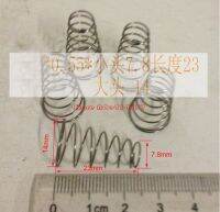 9ชิ้น0.55 * 7.8amp;14*23สเตนเลสสตีลกรวยขดลวดสปริงทรงกรวยสปริงบีบอัดสปริงทรงกรวยคู่