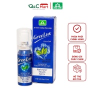 Xịt thơm miệng Greelux thảo dược bạc hà giúp làm thơm miệng tức thì