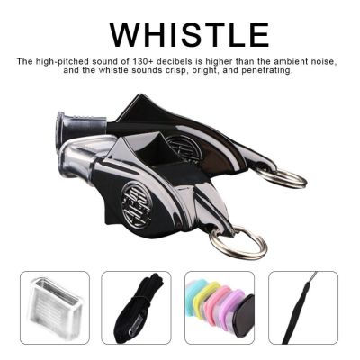 130 Decibels Whistle High Frequency Outdoor Sports Basketball Football Training Match Referee 1 Pcs Dolphins Survival kits