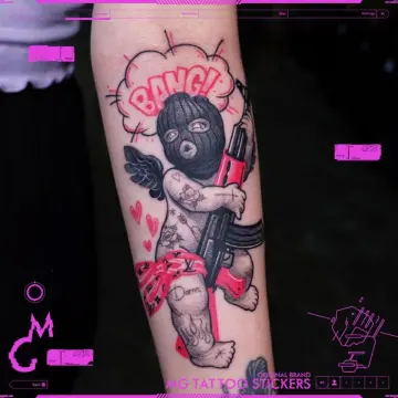 Gangster tattoos, Chicano art tattoos, Gangsta tattoos