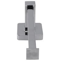 3X Chrome Square Bathroom Toilet Roll Holder. Wall Mounted Toilet Roll