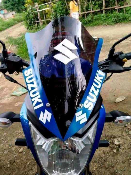 suzuki gixxer 155 visor