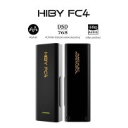 NC DAC AMP HiBy FC4 Dual DAC ESS Sabre ES9219 MQA 16X DSD256 Native Vỏ kim