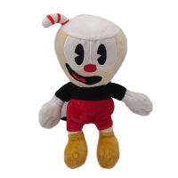 [COD] จุดใหม่หัวถ้วยชาของเล่นตุ๊กตาเกมผจญภัย Cuphead มาร์ค Mugman ตุ๊กตา Christmas Gift