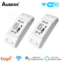 Tuya WiFi สมาร์ทสวิตช์ไฟ Tuya Wifi DIY Switch Timing Function Alexa Home รีโมทคอนล Smart Home Smart Breaker