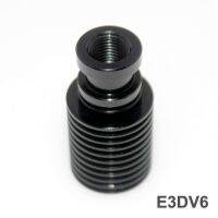 【HOT SALE】 E3D V6หัวทำความร้อนหม้อน้ำ CNC ประมวลผลอลูมิเนียมความร้อนสำหรับ1.75มม.ฟีดกระดาษสำหรับ3D เครื่องพิมพ์ E3DV6 Cooling