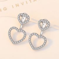 [COD] New product Needle Earrings Female Douyin with the same temperament and sweet lady all-match earrings before after wearing