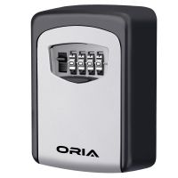 {XIAO AO} ORIA 4 Digit Combination Durable Key Storage Lock Box Wall Mounted Safety Key Lock Box ความจุขนาดใหญ่
