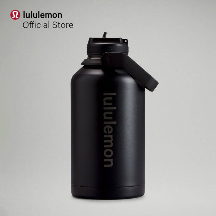 Lululemon Back to Life Sport Bottle 18oz Straw Lid - White/Neutral