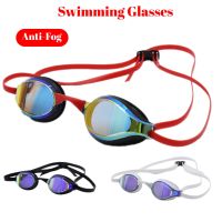 Professional Swimming Goggles Adults Anti-Fog Swimming Glasses Adjustable Buckle Swim Glasses Swimming Binoculars Water Glasses