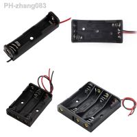 1pcs 1x 2x 3x 4x AAA Battery Box Case Holder With Wire Leads Battery Box Connecting Solder For 1-4pcs AAA Batteries