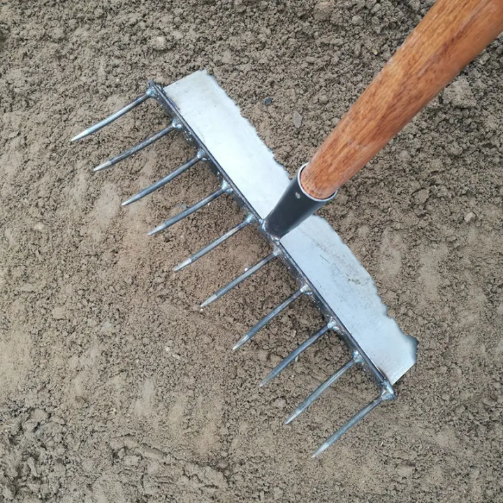 READY STOCK Multifunction Rake Scraper Multitooth Rake Agricultural