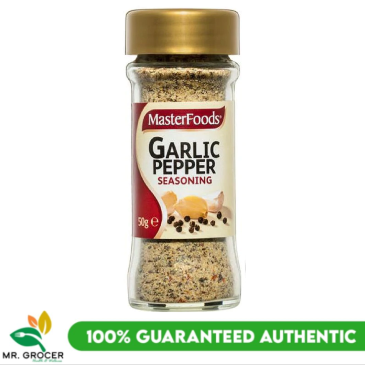 Masterfoods Garlic Pepper Seasoning 50g Lazada Ph