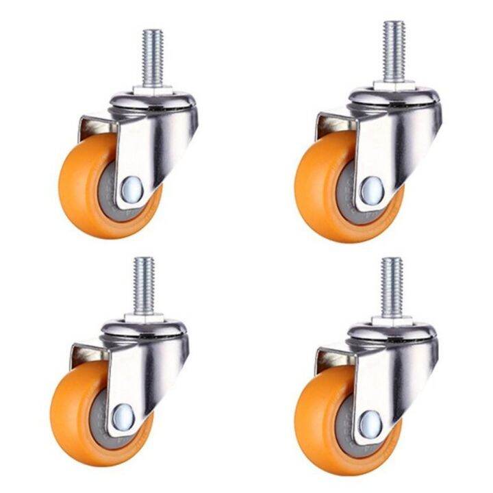 JIANZ For Baby Crib Bed Wheel Universal Chair Caster Rubber Swivel