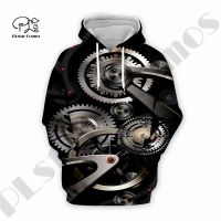 PLSTAR cosmos 3 dloaded 2021 newest gear machine art universal Unisex streetwear Pullover Harajuku hoodies / Sweatshirt / zip-1