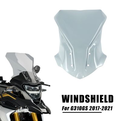 กระจกรถจักรยานยนต์สำหรับ BMW G310GS G310 G 310 GS 2017-2019 2020 2021 Wind Screen Shield Deflector Cover Protector กระจก