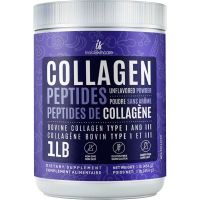 InstaSkincare Collagen Peptides Powder for Women Hydrolyzed Collagen Protein Powder Types I and III Non-GMO