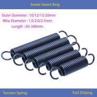 Open Hook 314 Stainless Steel Stretch Pull Back Coil Spring  Wire Diameter 2.5mm  Outer Diameter 20mm Coil Springs