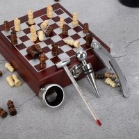 Wine Opener Set Creative Chess Wine Corkscrew Thermometer Red Wine Collar Bottle Stopper Bar Games Accessories Bar Wine Tools