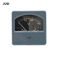 63L7 pointer type marine instrument AC voltmeter 100V 150V 250V 300V 450V 500V marine instrument 80 * 80mm Electrical Trade Tools  Testers