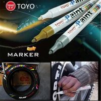 11 colors Waterproof Car Tyre Tire Tread CD Metal Permanent Paint Marker Graffti Oily Marker Macador Caneta Stationery