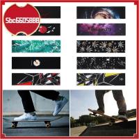 SBC6605888 8524ซม. สำหรับสเก็ตบอร์ดมืออาชีพ Longboarding Griptape อุปกรณ์เสริมสเก็ตบอร์ดสำรับที่จับกระดาษทรายเทปสติ๊กเกอร์