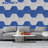 3 Pcs Large Hexagon Soundproofing Wall Panels Kids Room Nursery Noise Insulation Wall Decor Sound Proof Acoustic Panel Home Deco