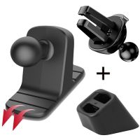 17mm Holder Base Car Dashboard Mount Fixed Air Vent Converter Anti-skid Bracket Accessories