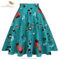 【CW】 SISHION Cats Printed Jupe Skirt VD0020 2022 Waist Cotton Falda Tennis Gothic Goth