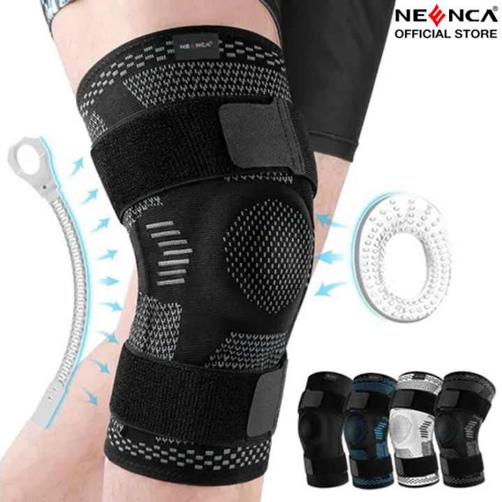NEENCA Bandage Knee Brace Support Compression Sleeve with Side ...