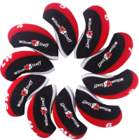 Wilson Golf Headcover Club Headcover Iron Cover 10ชิ้น