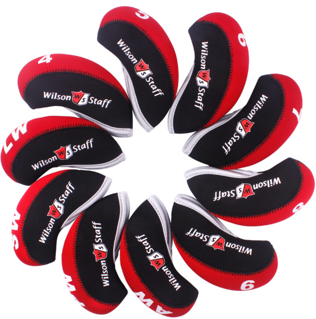 Wilson Golf Headcover Club Headcover Iron Cover 10ชิ้น Lazada.co.th