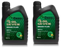 S-OIL BRAKE FLUID DOT 3  1 ลิตร