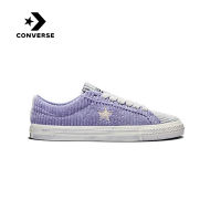 คอนเวิร์ส (Converse) รุ่น One Star Pro รองเท้าสกีทบอร์ดแบบระหว่างสีซองใหญ่สไตล์คลาสสิก รุ่น Corduroy Vintage Skateboard Shoes A03754C