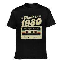 Made In 1980 Birthday Retro 80S Anniversary Mens Short Sleeve T-Shirt