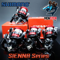 รอกสปินนิ่ง SHIMANO SIENNA 500/1000/2000/2500/2500HG/C3000/4000 FG 2019 (BLACK RED)