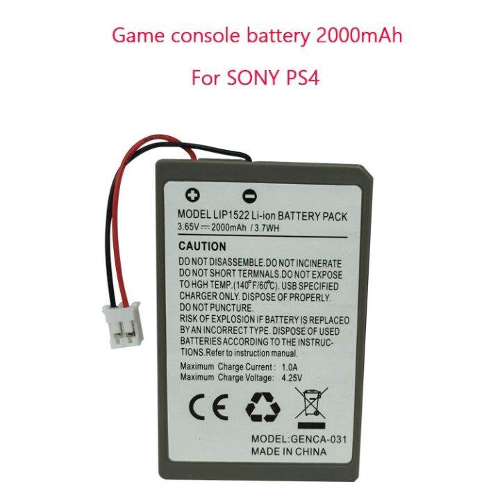 game-console-battery-for-sony-ps4-slim-lip1522-wireless-controller-playstation-gamepad-2000mah-li-ion-rechargeable-battery-pack