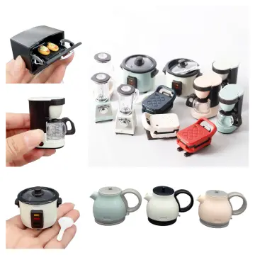 1/12 Scale Miniature Rice Cooker Dollhouse Kitchenware Miniature