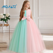 MQATZ Váy Cưới Váy Ba Lỗ Công Chúa Cho Bé Gái Áo Choàng Tiệc Sinh Nhật
