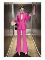 【DT】hot！ HIGH STREET Newest 2023 Designer Clothing Set Womens Panel Blazer Pants Suits