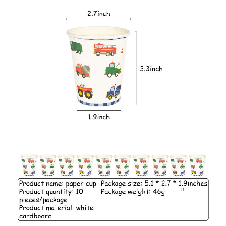 jollyboom-ก่อสร้างจัดหางานเลี้ยงวันเกิด-ขนส่งยานพาหนะตกแต่งธีมสำหรับเด็กทารกฝักบัว-สีแดงสีเขียวสีเหลืองสีฟ้าทิ้งบนโต๊ะอาหารสำหรับรถบรรทุกปาร์ตี้ตกแต่ง