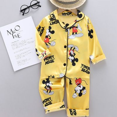 {Xiaoli clothing} 2022เด็ก39; S การ์ตูน Mickey บ้านน้ำแข็งชุดสูทเด็กผู้ชายและชุดนอนสำหรับเด็กผู้หญิงชุดชุดนอนสำหรับเด็กผู้หญิงชุดนอนเด็กผู้หญิงชุดนอนสำหรับเด็กผู้หญิง