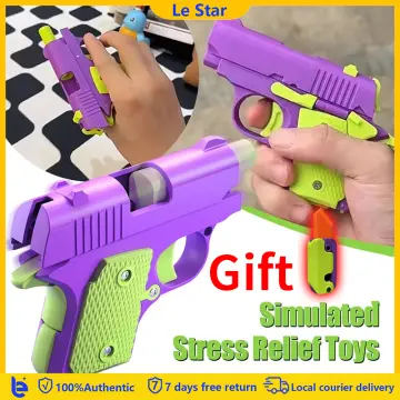 Mini 1911 Children'S Toy Gun 3D Printing Fidget Toy For Kids Adults Stress  Relief Toy Christmas Gift