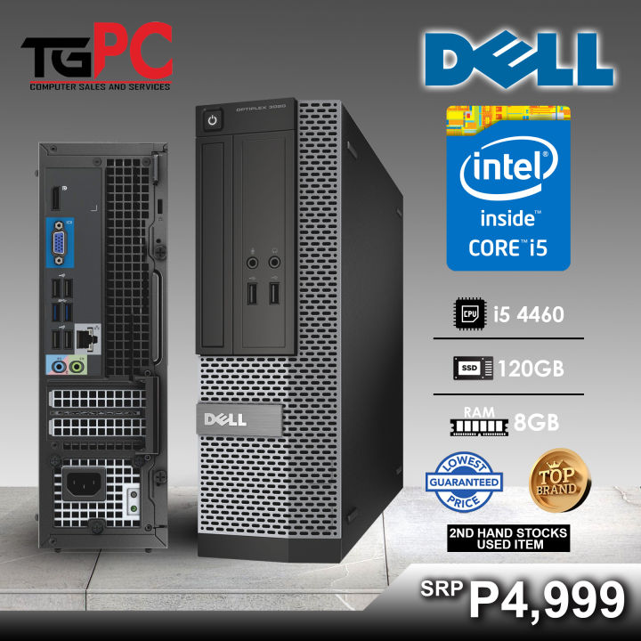 Dell OptiPlex 3020-SFF Intel Core i5-4460 8GB RAM, 120gb SSD