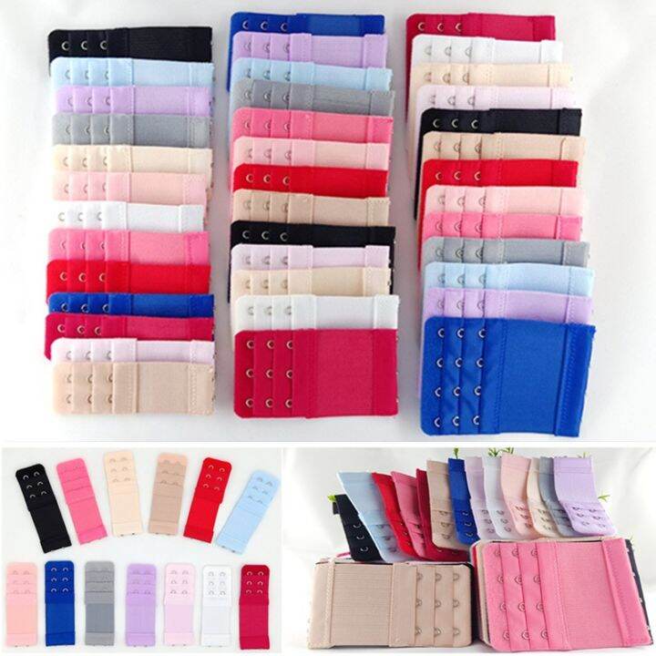 Bra Extender 2/3/4 Hooks 3 Rows Underwear Extender Bra Extension Buckle