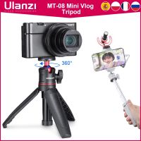 ♂ Ulanzi MT-08 DSLR SLR Phone Vlog tripod KIT Cold Shoe Phone Mount Holder for Microphone LED Light Mini Tripod for iPhone 13 Sony