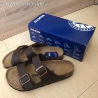 gift 【รองเท้า】 Birkenstock Arizona Dark Brown ของแท้ 100 กล่องบรรจุรองเท้า รับประกันของแท้ gift