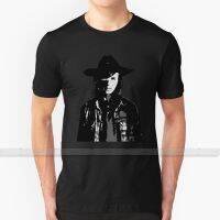 The Walking Dead   Carl Grimes Profile T Shirt MenS WomenS Summer 100% Cotton Tees Newest Top Popular T Shirts Apocalypse The XS-6XL